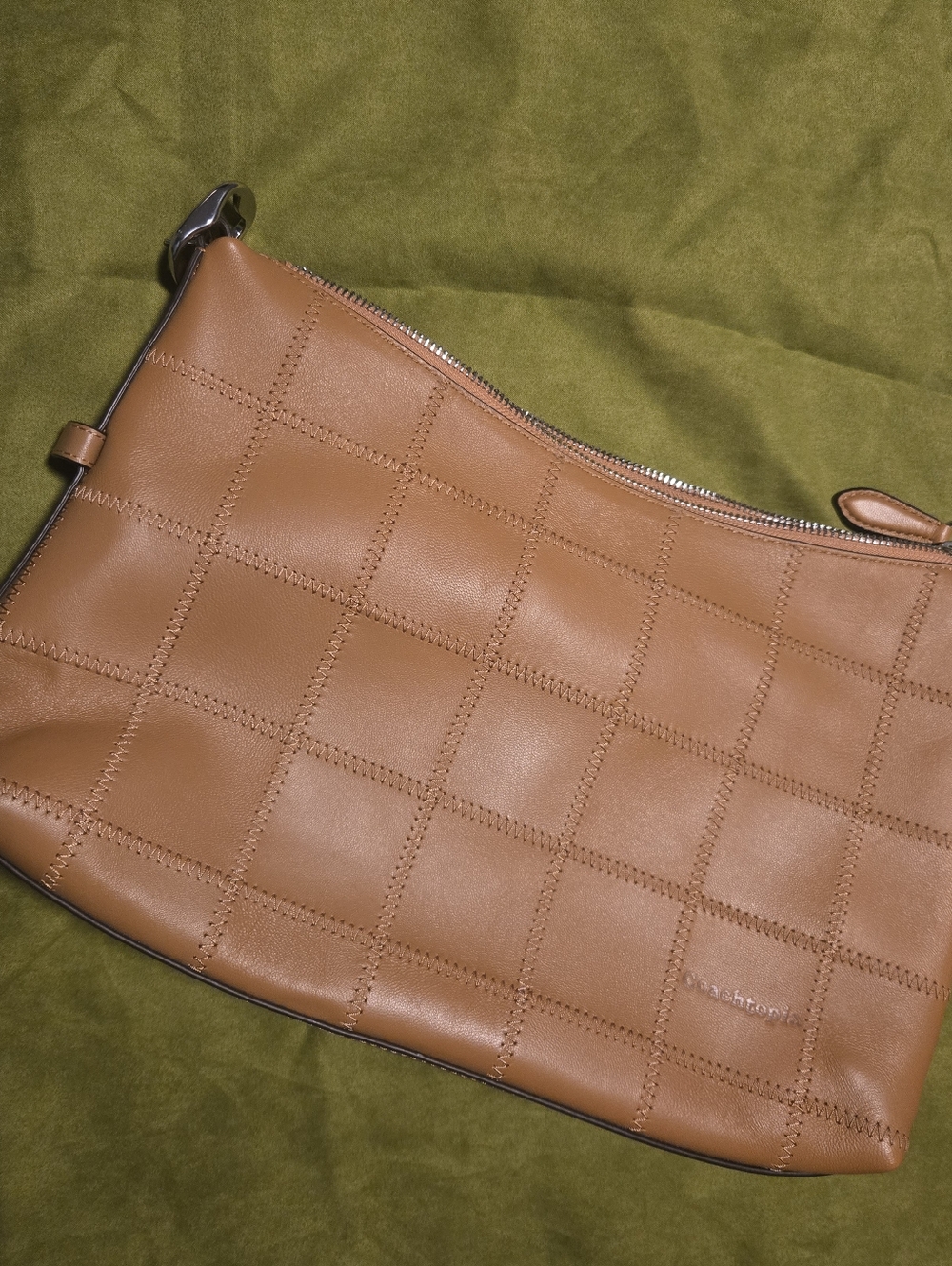 Coachtopia Alter Ego Shoulder Bag In Checkerboard Upcrafted Leather - Picture 2 of 7